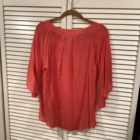 Maeve Braxton Button Sleeve Blouse S @anthropologie - Picture 8 of 9
